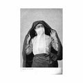 egypt woman from the harem lichtenstern harari 54 Vintage A4 Photo Print