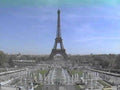 eiffel tower champdemars1980s 1990s A4 Photo Print