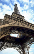 eiffel tower paris 5 1980s 1990s A4 Photo Print