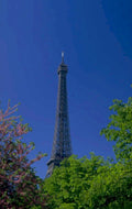 eiffel tower paris 6 1980s 1990s A4 Photo Print
