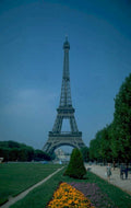 eiffel tower paris 7 1980s 1990s A4 Photo Print