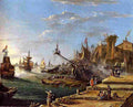 eismann A Sea Port Art A4 Photo Print