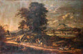 eismann Landscape with Travellers and Huntsmen on a Track with a Lake Beyond Art A4 Photo Print