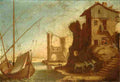 eismann mediterranean harbour Art A4 Photo Print