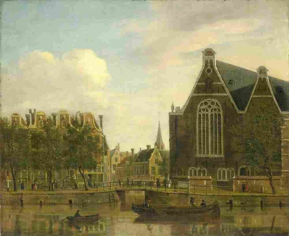 ekels the elder boerenverdriet on the spui Art A4 Photo Print