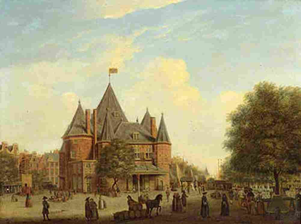 ekels the elder view of amsterdam Art A4 Photo Print