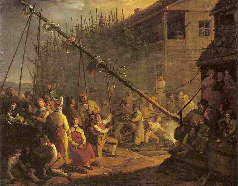 ekm Midsummer Rod Art A4 Photo Print