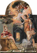 el Annunciation Art A4 Photo Print