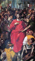el Disrobing of Christ Art A4 Photo Print