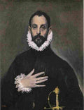 el Nobleman with Hand on his Chest Art A4 Photo Print