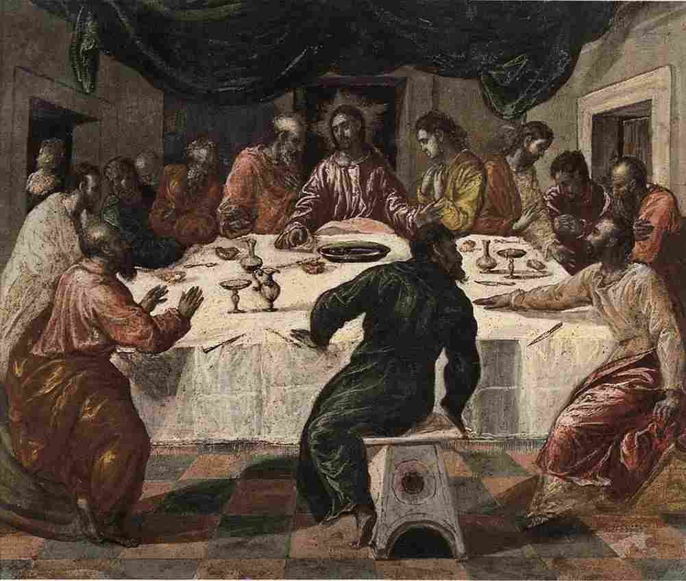 el The Last Supper Art A4 Photo Print