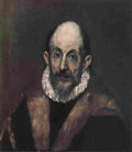 el greco self portrait in old age Art A4 Photo Print