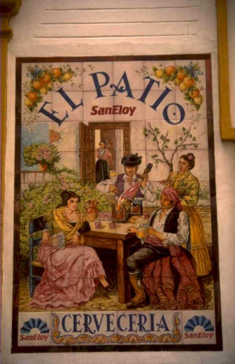 el patio saneloy 1980s 1990s A4 Photo Print