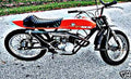 el tigre motorbike A4 Photo Print