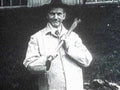 elderly farmer shovel1980s 1990s A4 Photo Print