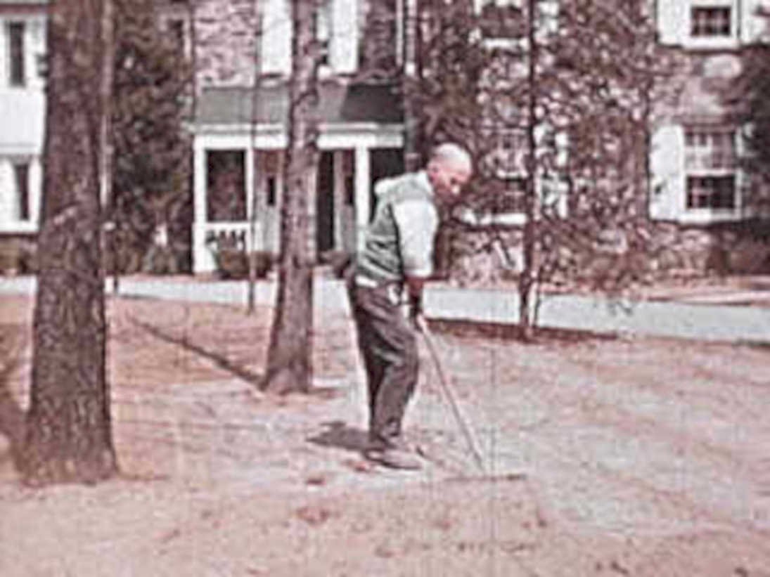 elderly man leaves1980s 1990s A4 Photo Print