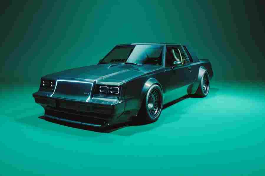electric buick gnx rendering flaunts carbon fiber widebody kit 1 Car A4 Photo Print