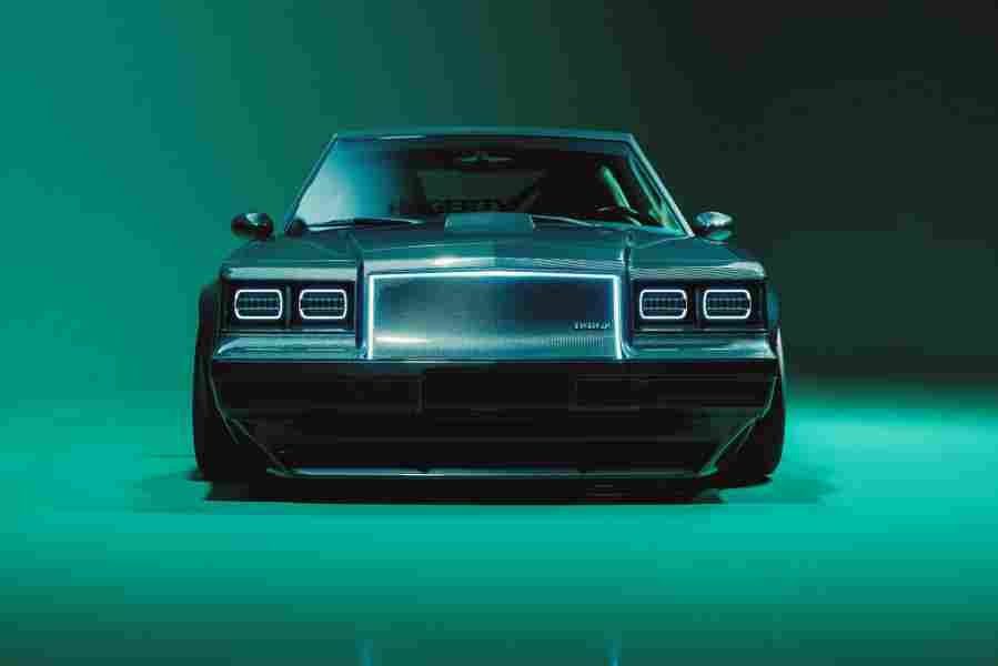 electric buick gnx rendering flaunts carbon fiber widebody kit 4 Car A4 Photo Print