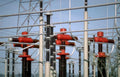 electrical substation ge Vintage A4 Photo Print