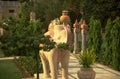 elephant statue garden 1980s 1990s A4 Photo Print