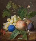 eliaerts still life with fruit and butterfly Art A4 Photo Print