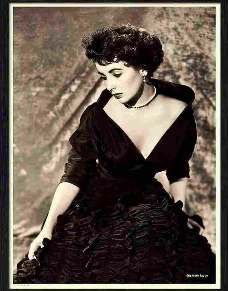 elizabeth taylor fall colours Advert A4 Photo Print