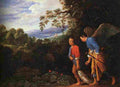 elsheimer Archangel Raphael and Tobias Art A4 Photo Print