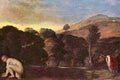 elsheimer Disputed Atribute Landscape with Bathing Nymph Art A4 Photo Print