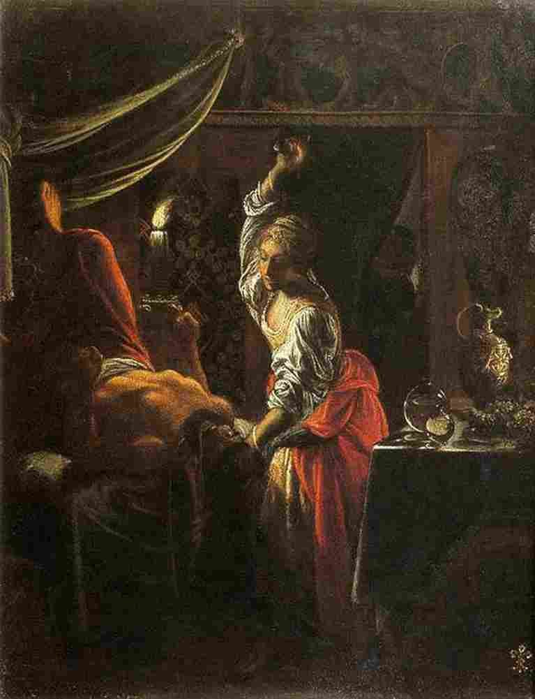 elsheimer Judith Beheading Holofernes Art A4 Photo Print
