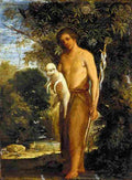 elsheimer Saint John the Baptist Art A4 Photo Print