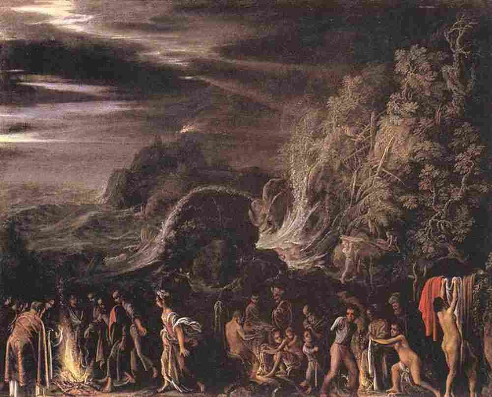elsheimer Saint Paul at Malta Art A4 Photo Print
