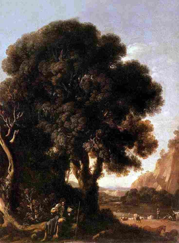 elsheimer apollo and cattle of Admetus Art A4 Photo Print
