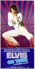 elvis on tour us 3sh Advert A4 Photo Print