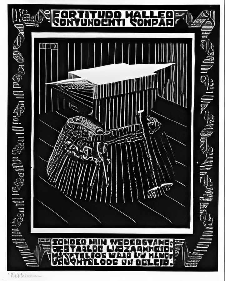 emblemata anvil mc escher 1931 A4 Photo Print