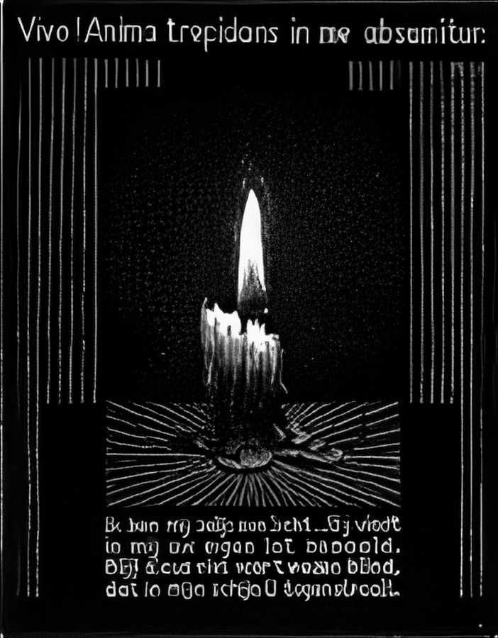 emblemata candle flame mc escher 1931 A4 Photo Print