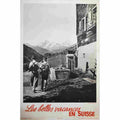 emil meerkaemper les belles vacances en suisse 1939 2 Advert A4 Photo Print