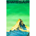 emil schulthess swissair switzerland 1964 3 Advert A4 Photo Print