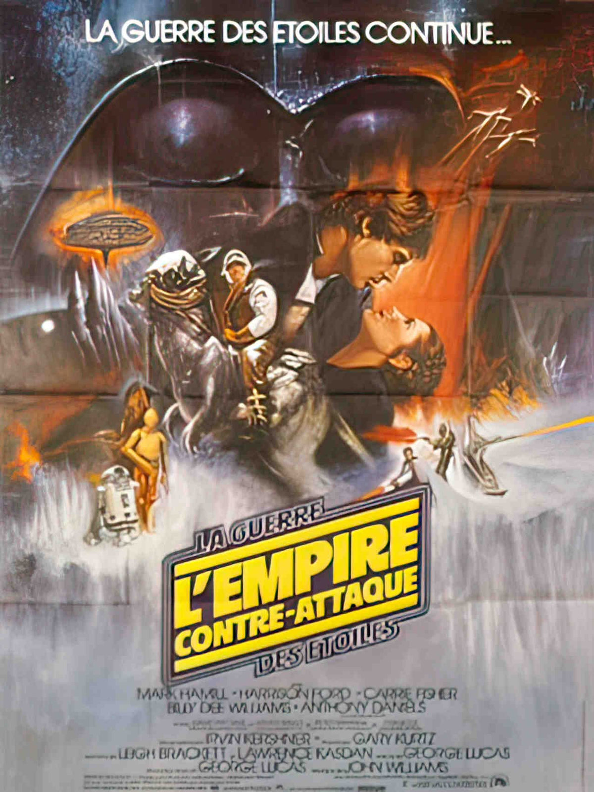 empire contre attaque B Advert A4 Photo Print