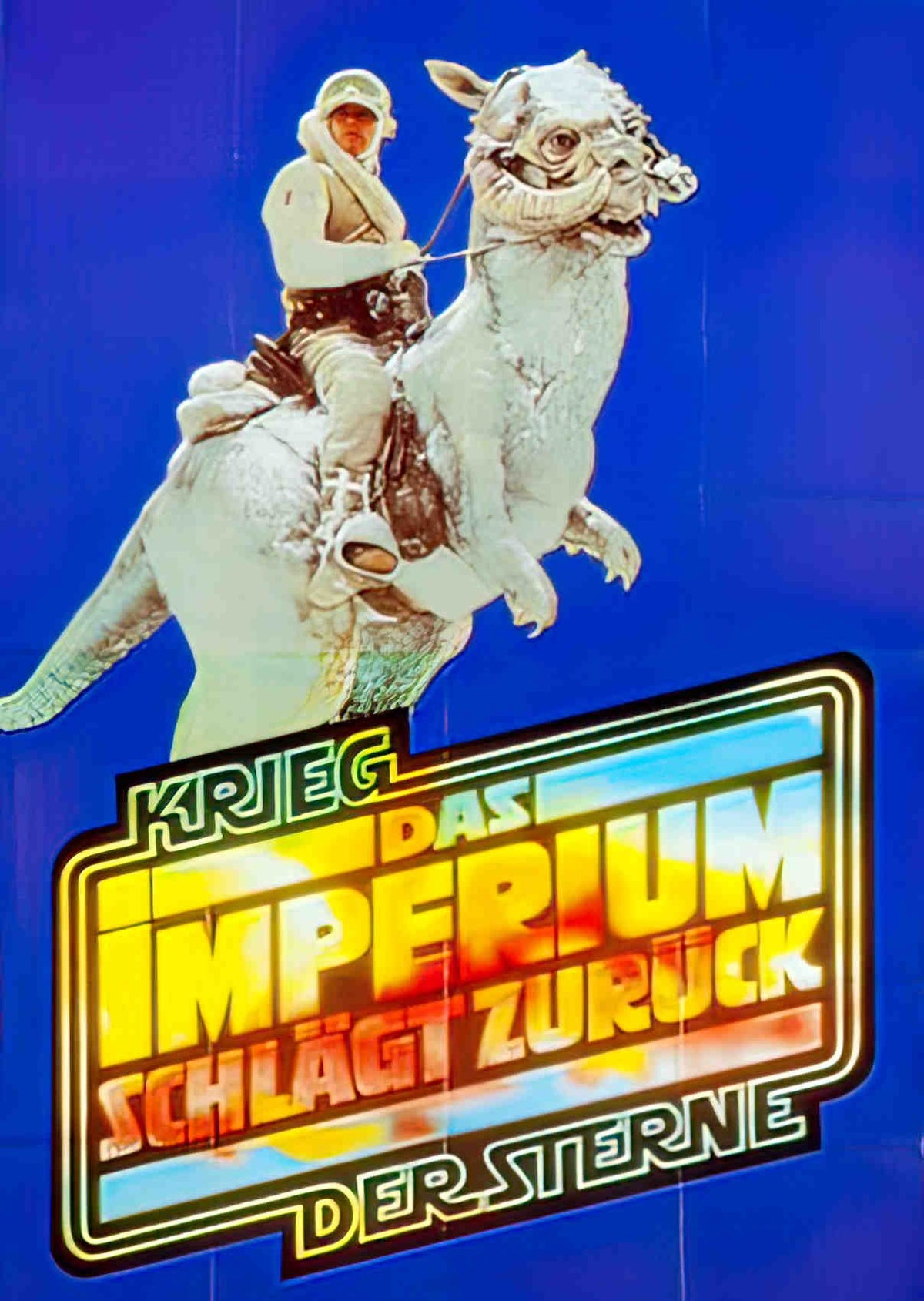 empire contre attaque german A00 Advert A4 Photo Print