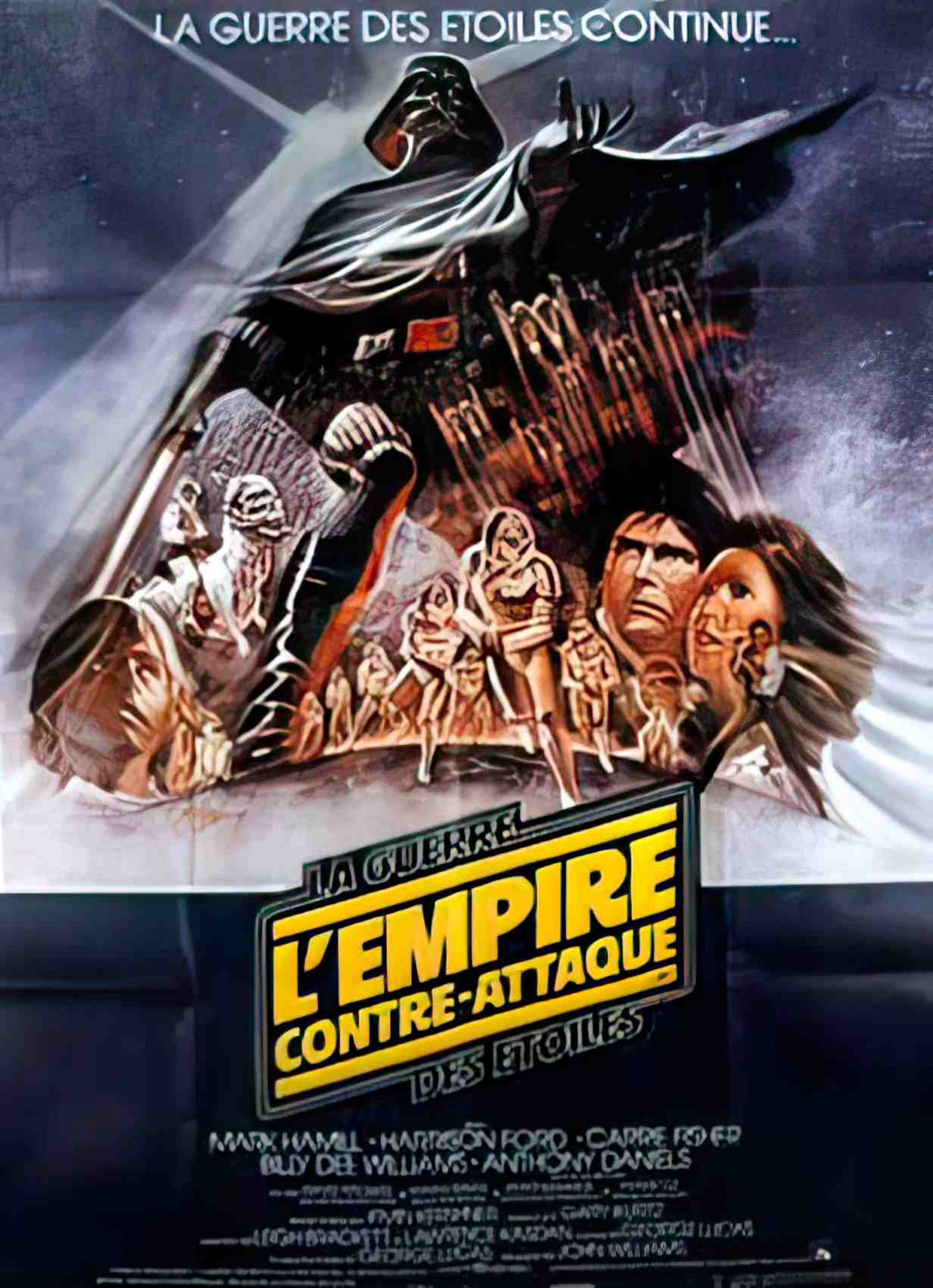 empire contre attaque l Advert A4 Photo Print