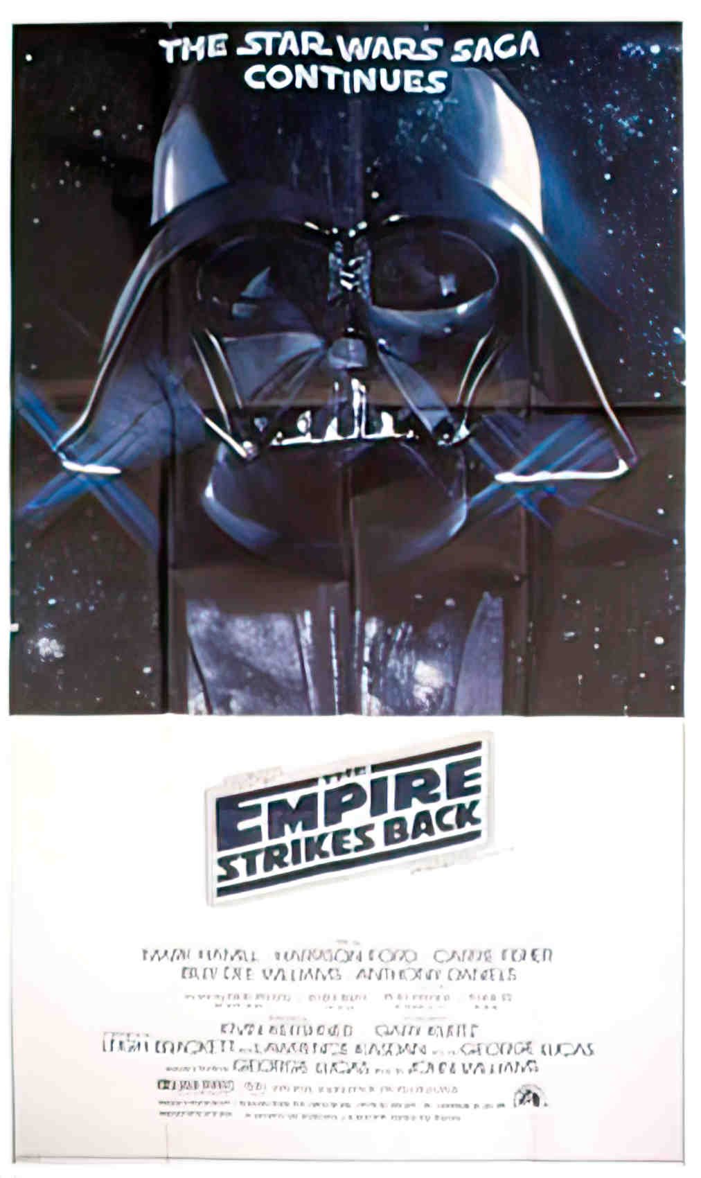 empire strikes back us 3sh Advert A4 Photo Print
