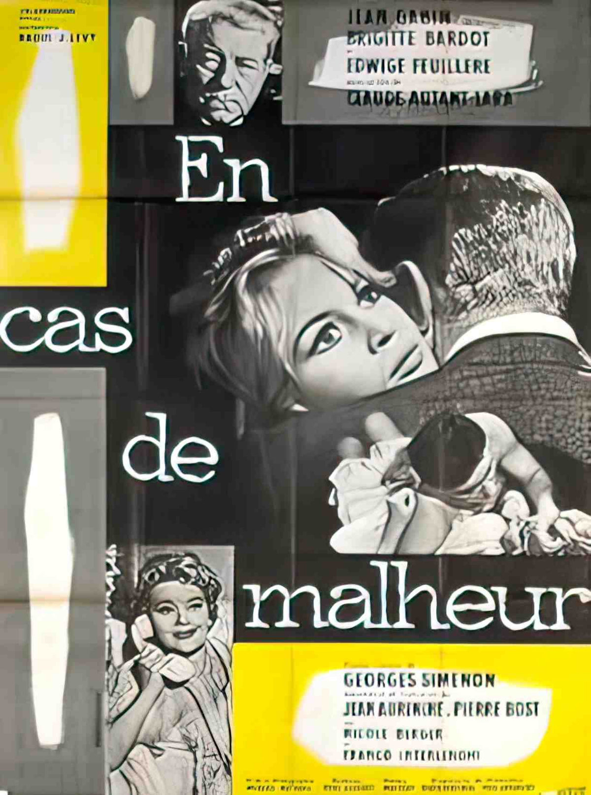 en cas de malheur B Advert A4 Photo Print