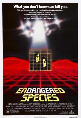 endangered species  01 film star poster A4 Photo Print