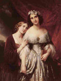 ender johann two girls Art A4 Photo Print