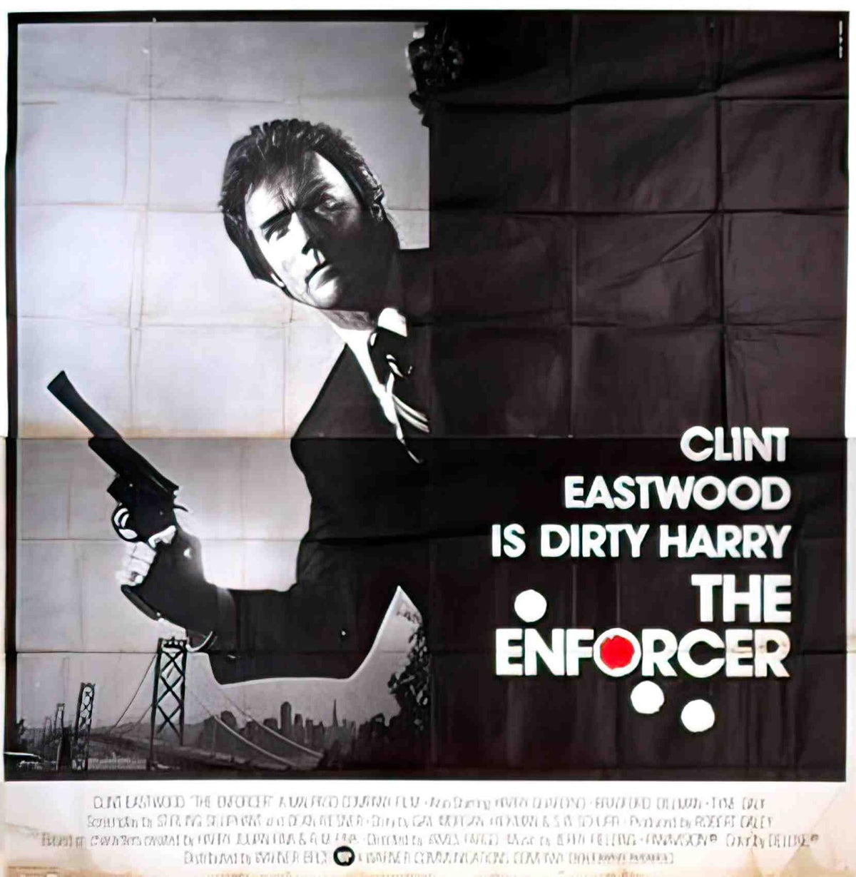 enforcer the us 6sh Advert A4 Photo Print