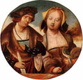 engebrechtsz saint cecilia and her fiance Art A4 Photo Print