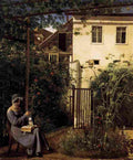 engert viennese domestic garden Art A4 Photo Print