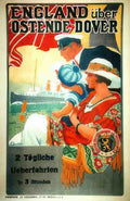england Vintage Advert A4 Photo Print