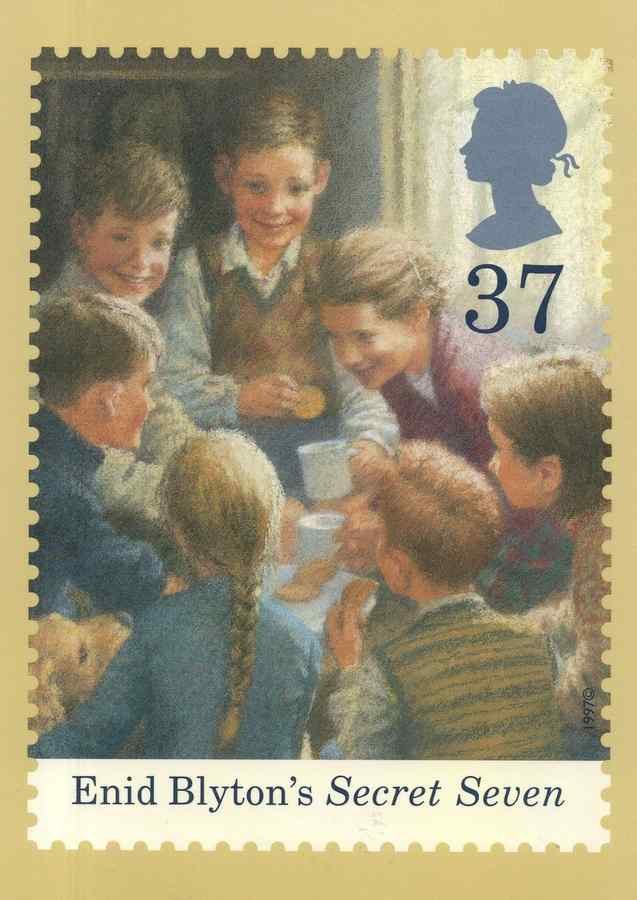 enid blyton secret seven book 161331 A4 Photo Print
