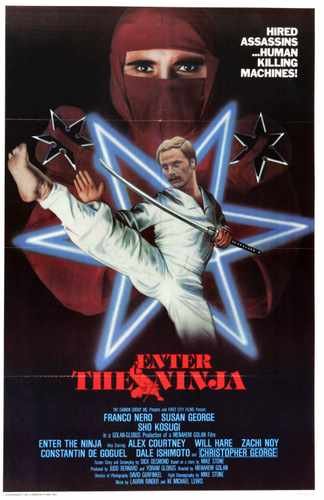 enter ninja  01 film star poster A4 Photo Print